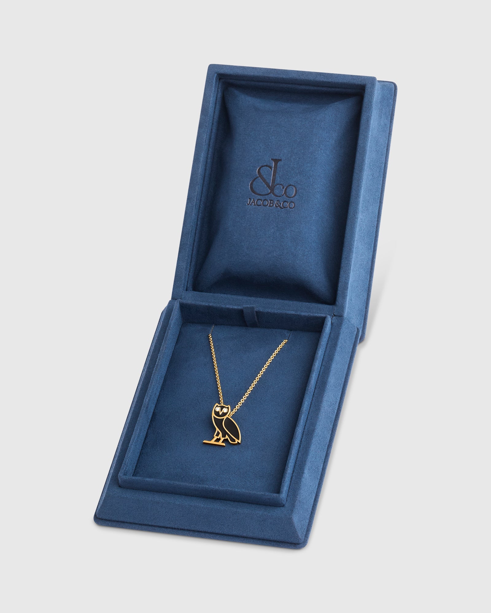 Pre-Order: Jacob & Co. OG Emblem Necklace - Gold IMAGE #6