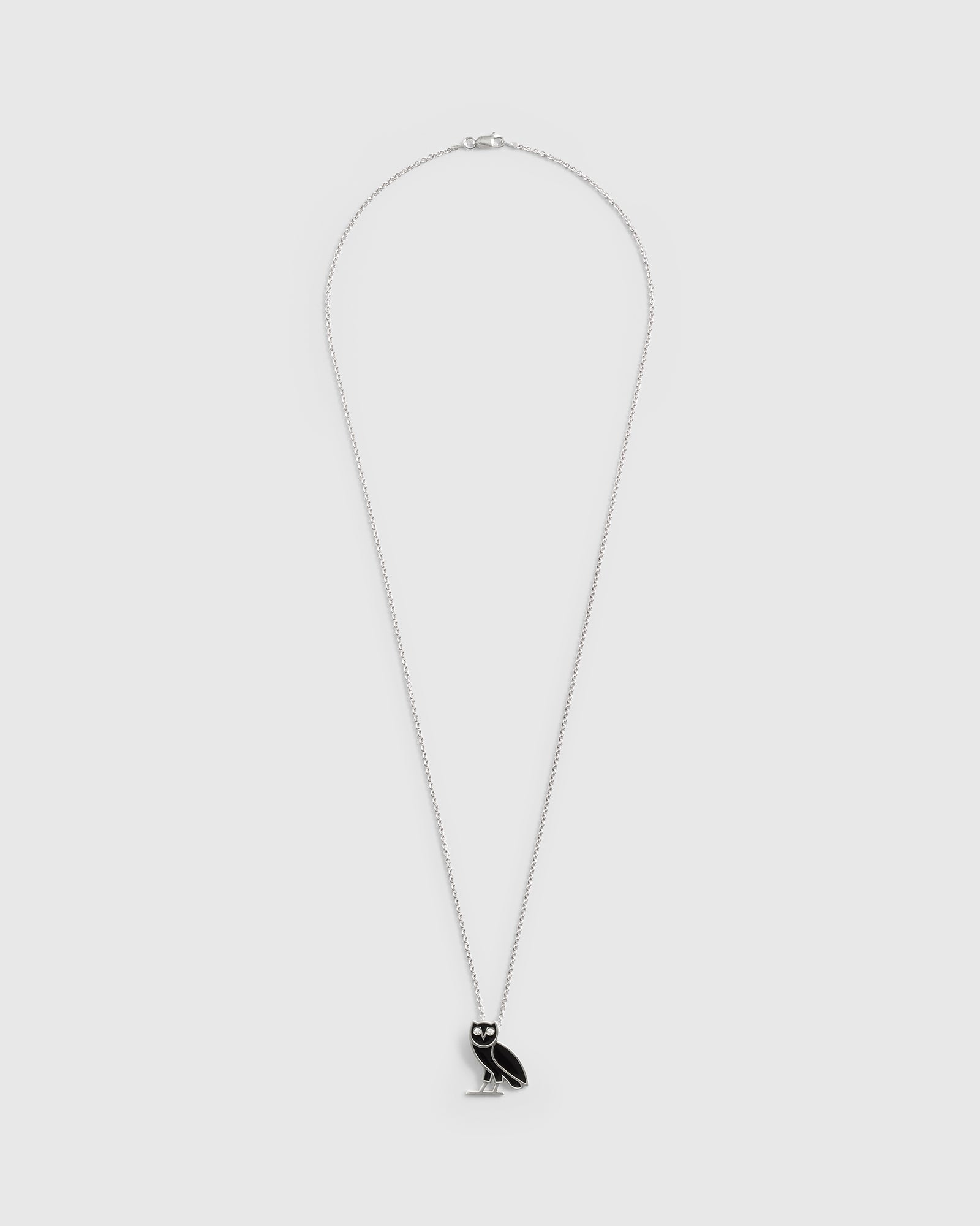 Pre-Order: Jacob & Co. OG Emblem Necklace - Silver IMAGE #2