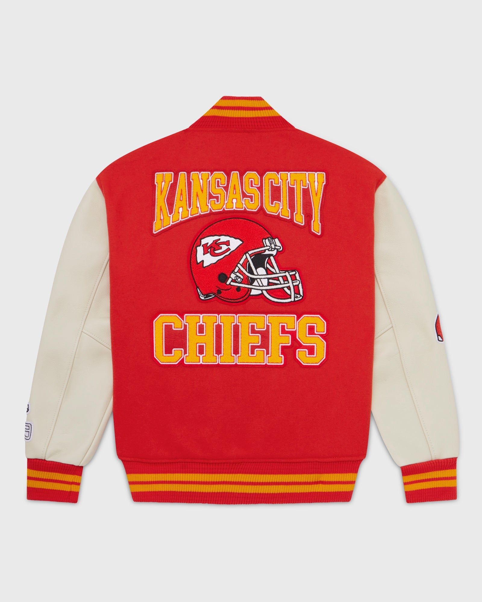 NFL Kansas City Chiefs Varsity Jacket - Red IMAGE #5