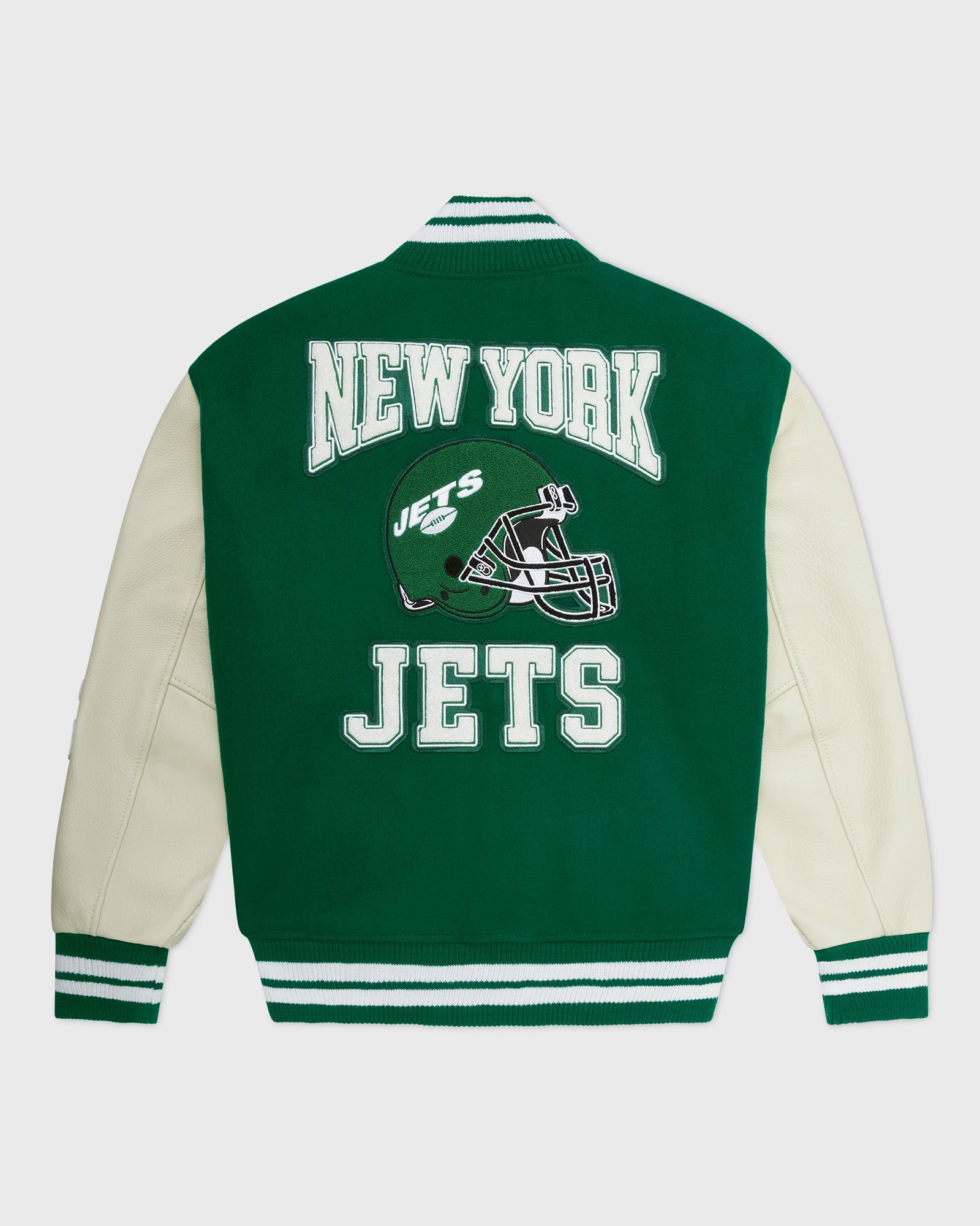 NFL New York Jets Varsity Jacket - Green IMAGE #2