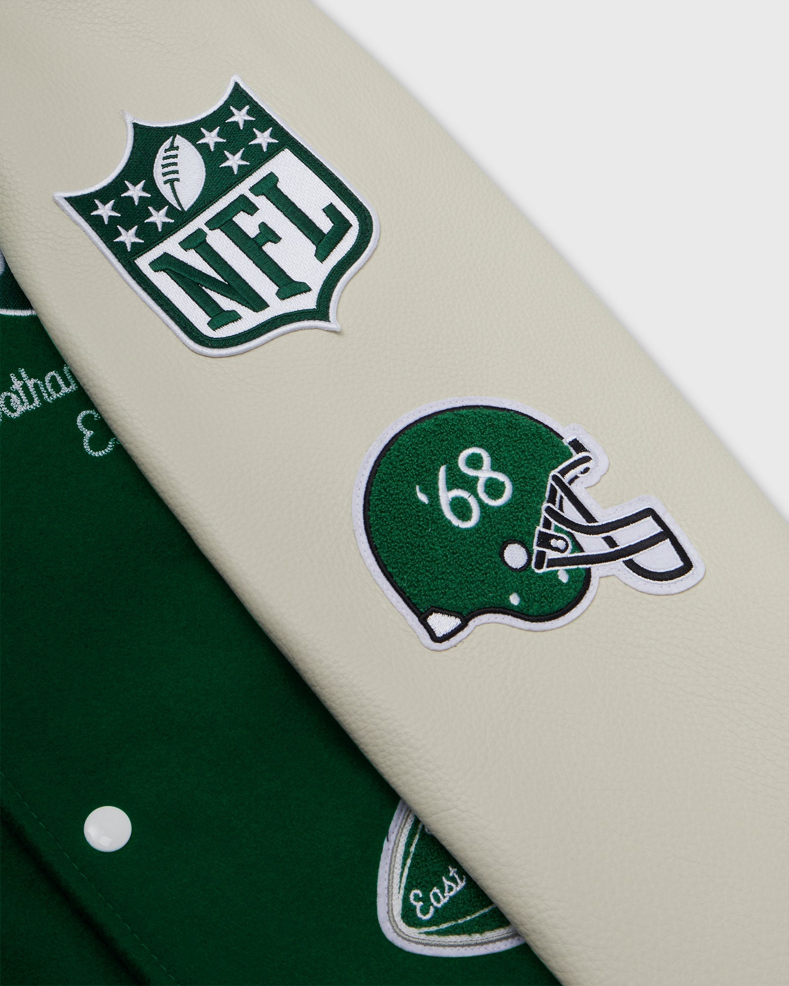 NFL New York Jets Varsity Jacket - Green IMAGE #5
