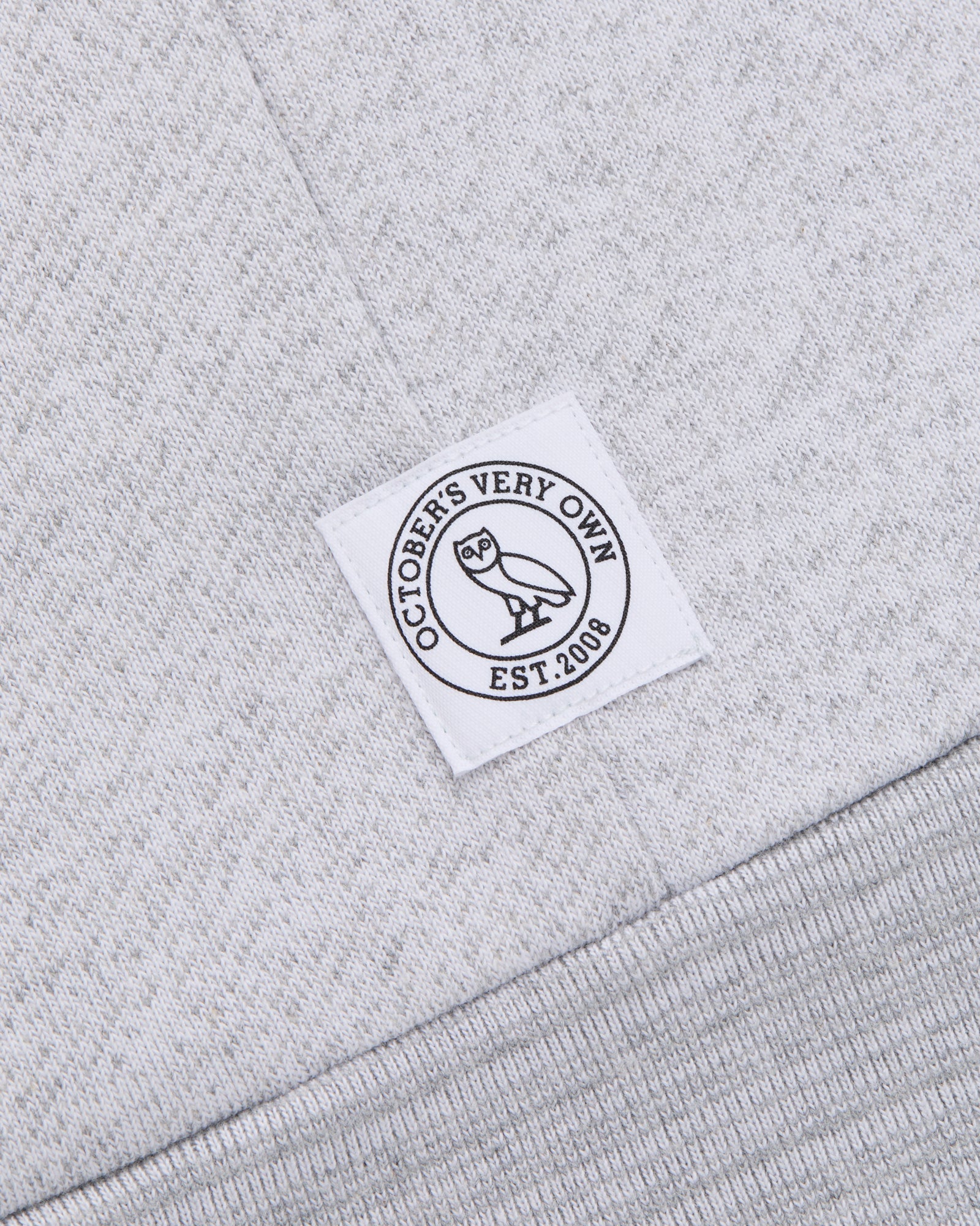 Speckle Fleece Full-Zip Cardigan - Grey IMAGE #4