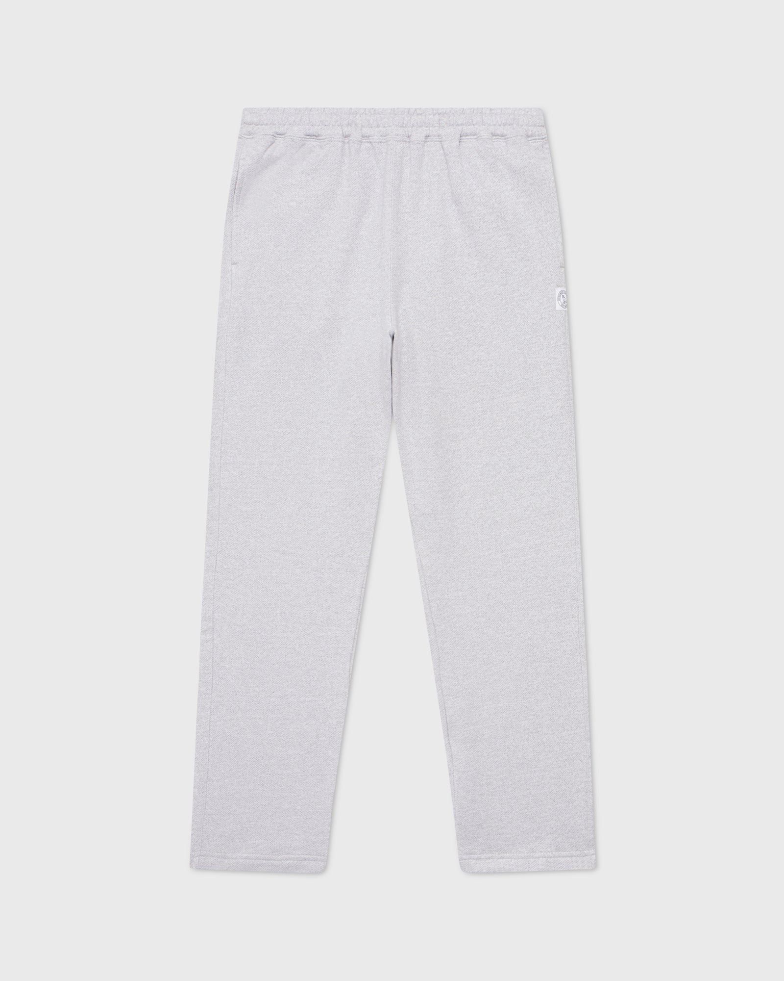 Speckle Fleece Open Hem Sweatpant - Grey IMAGE #1