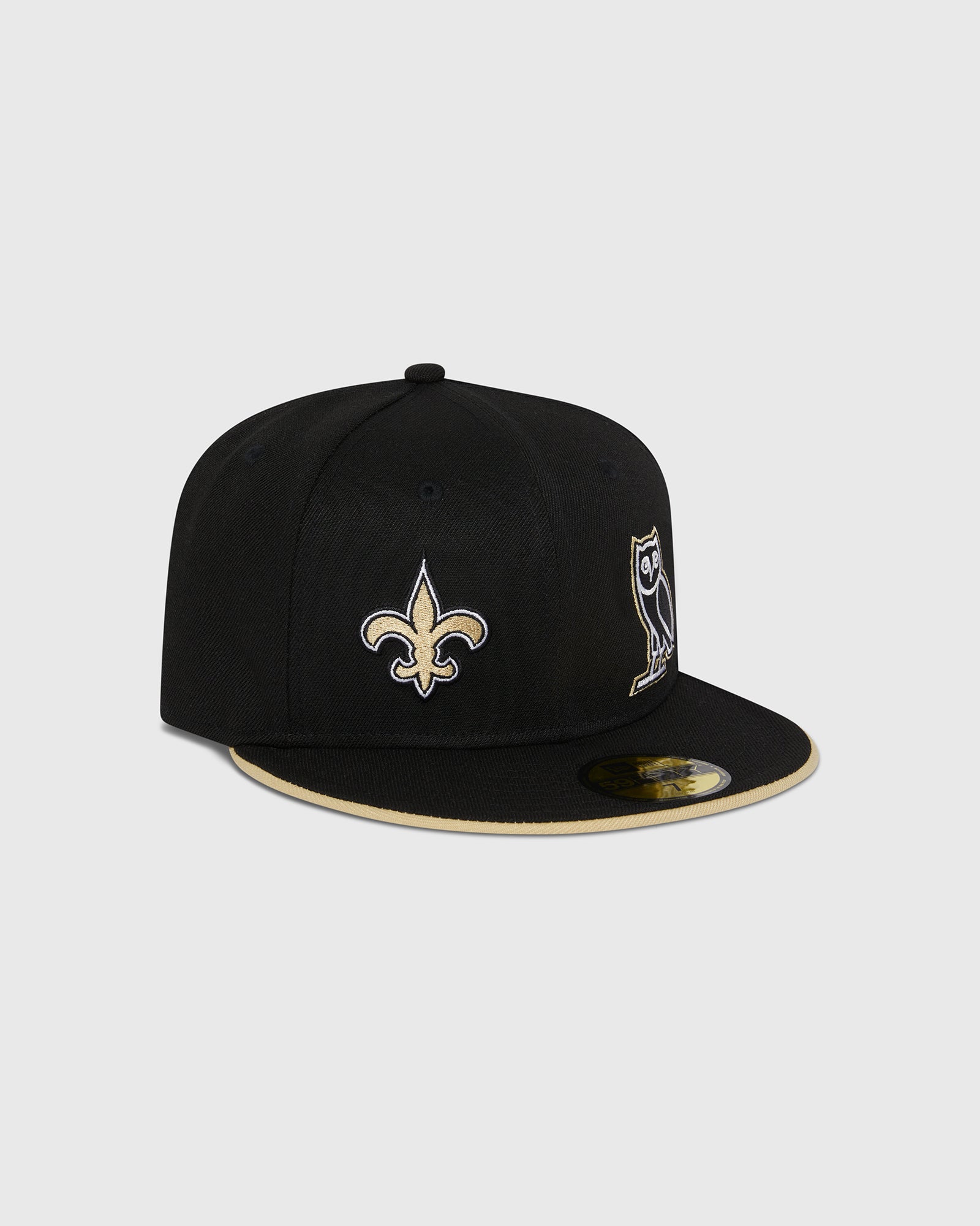 NFL New Orleans Saints New Era 59Fifty Fitted Cap - Black IMAGE #2