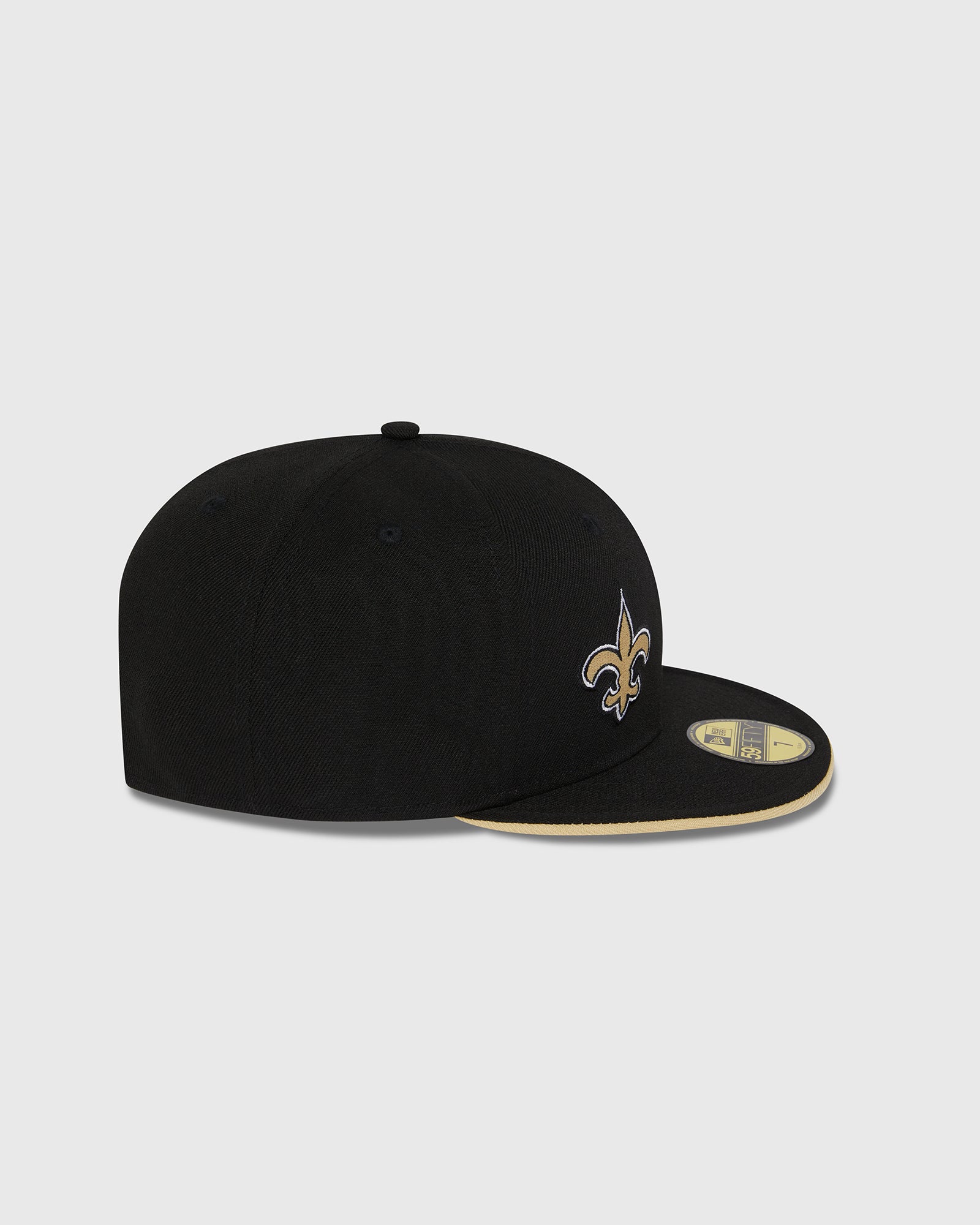 NFL New Orleans Saints New Era 59Fifty Fitted Cap - Black IMAGE #6