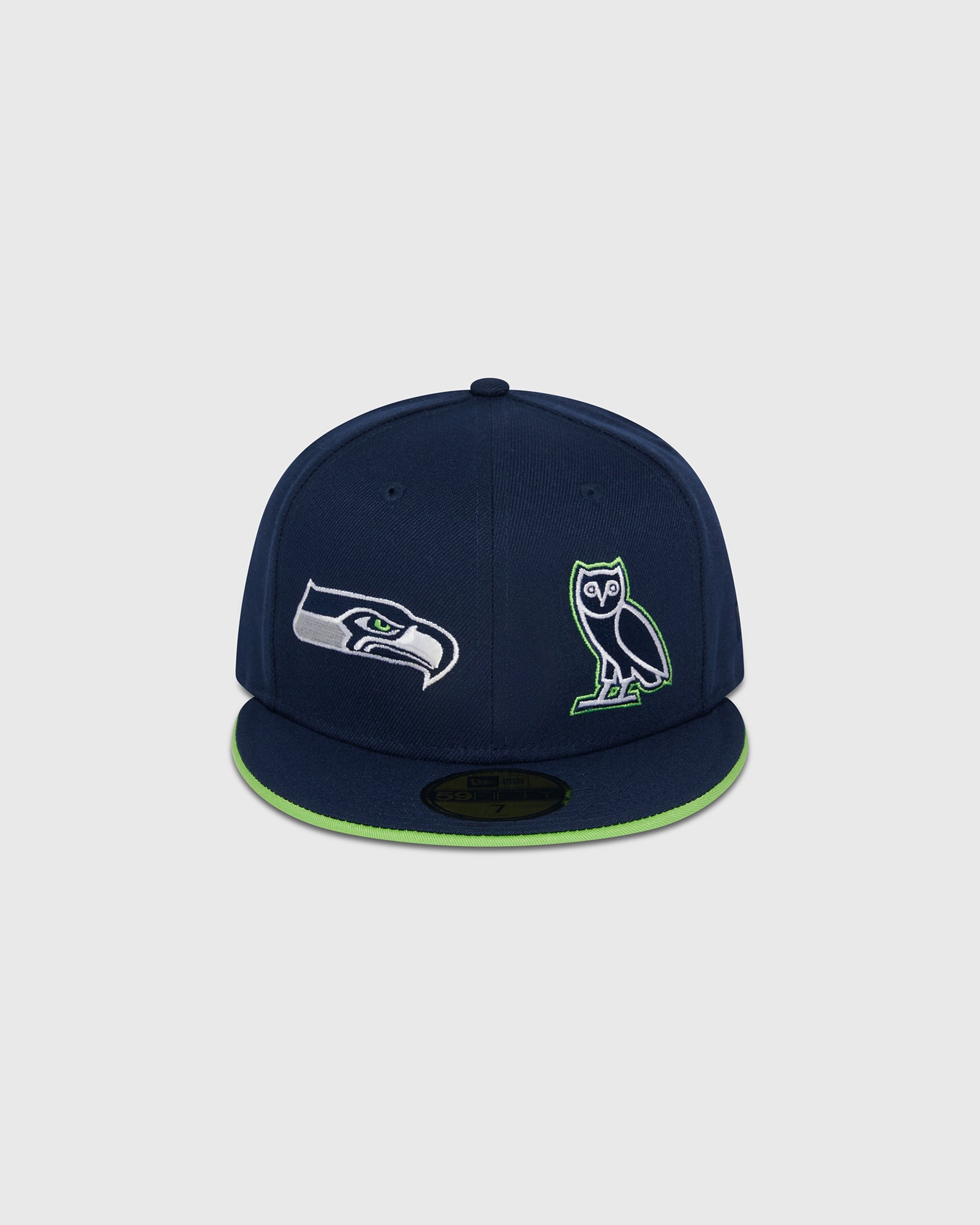 NFL Seattle Seahawks New Era 59Fifty Fitted Cap - Blue IMAGE #1