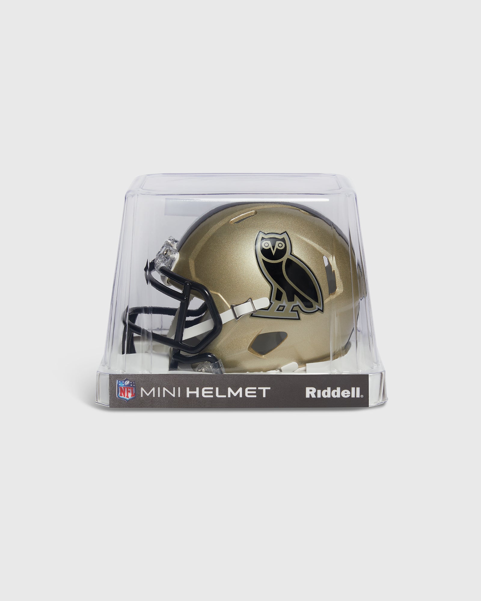 NFL New Orleans Saints Riddell Mini Helmet - Gold IMAGE #2