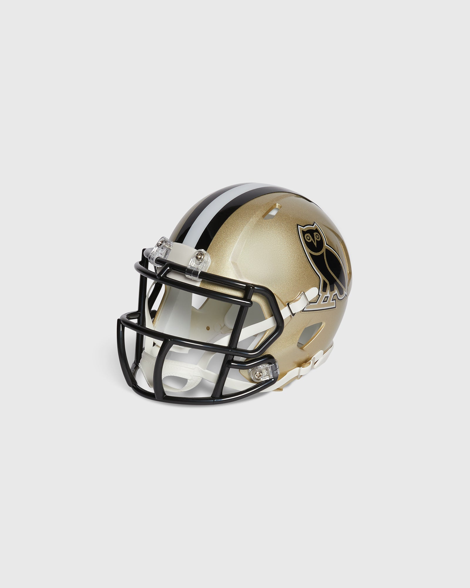 NFL New Orleans Saints Riddell Mini Helmet - Gold IMAGE #3