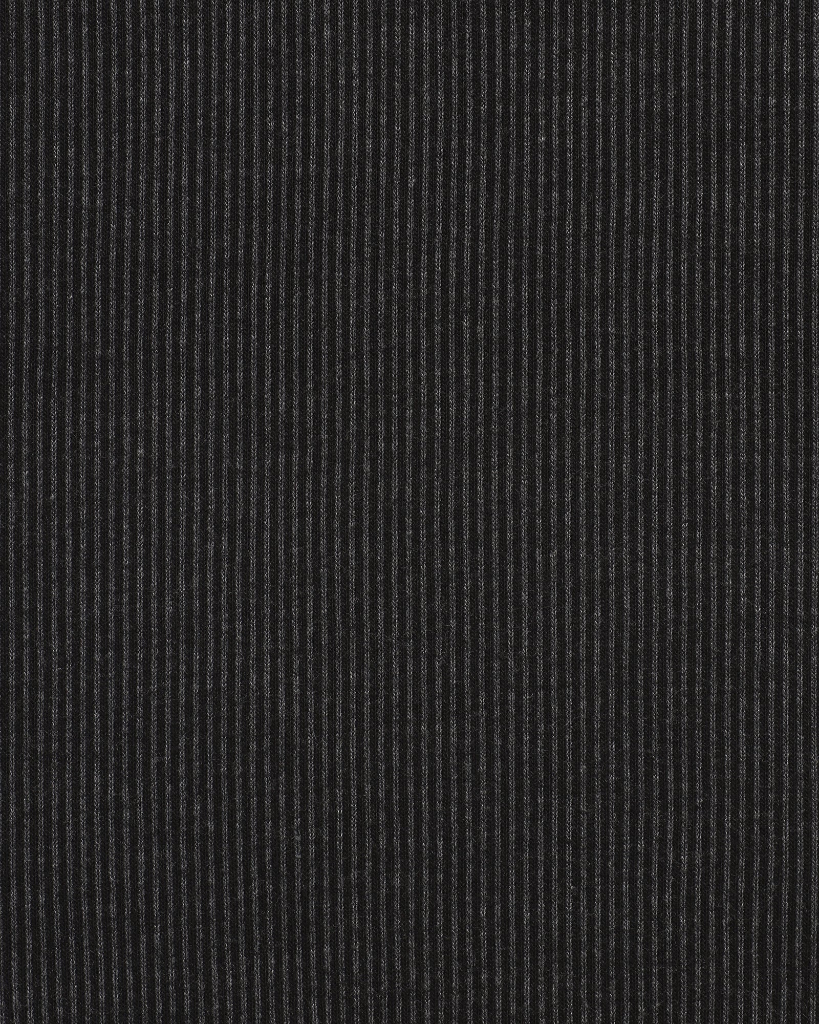 Seersucker Fleece Full Zip Hoodie - Black/Charcoal IMAGE #6