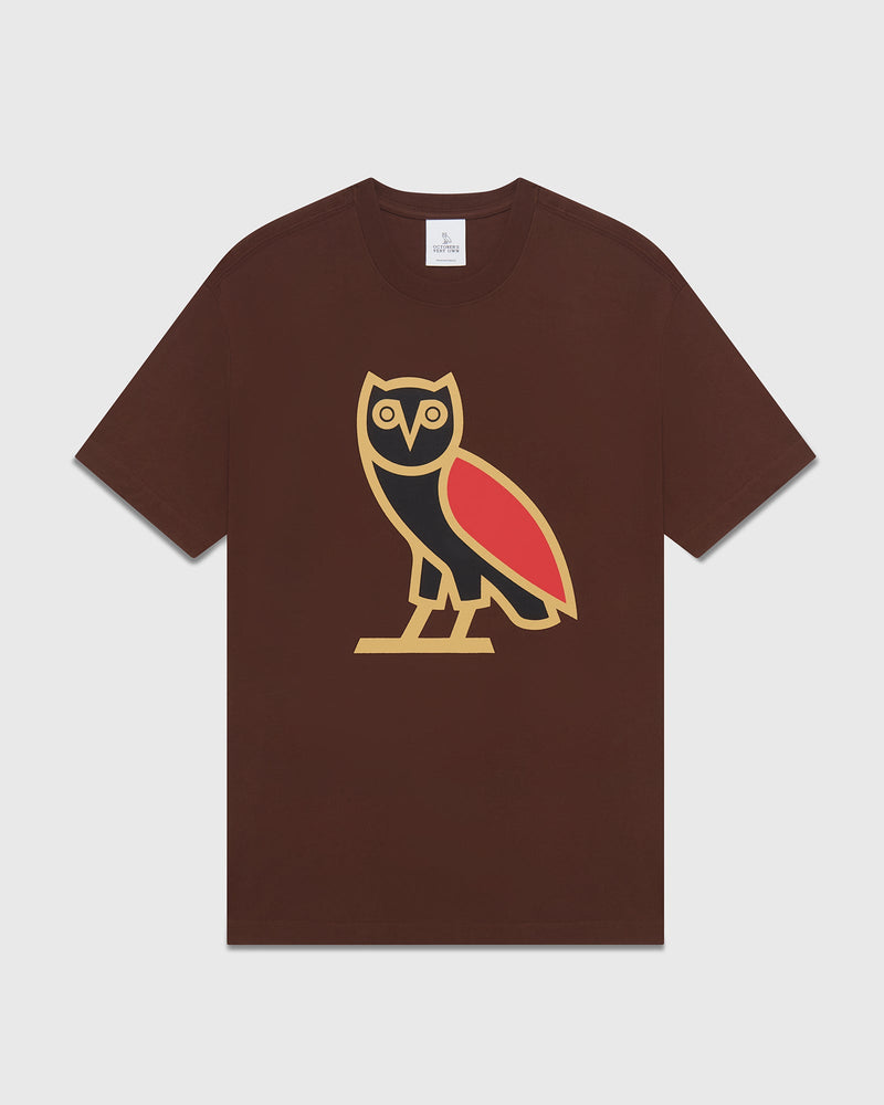 OG Wing Fill T-Shirt - Brown